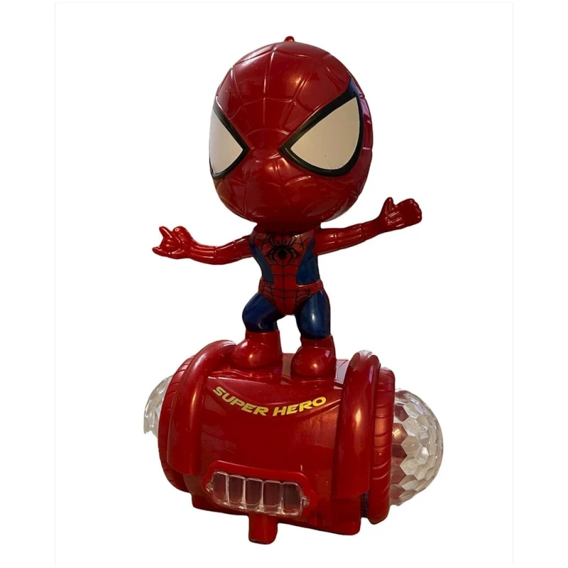 Интерактивная игрушка Rotating Hero, 22x16 см, световая, музыкальная, синяя/красная, 3+ Интерактивная игрушка Rotating Hero, 22x16 см, световая, музыкальная, синяя/красная, 3+