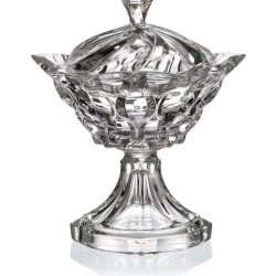 Конфетница Hom-me 104357, 62x42x25 см, хрусталь, прозрачный