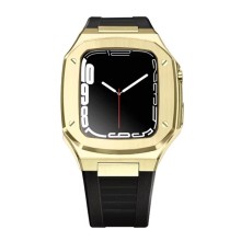 Qayış və çexol SW701 Apple Watch 44/45mm üçün Black/Gold