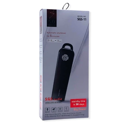 Односторонняя гарнитура Sgs 11, черный Односторонняя гарнитура Sgs 11, черный