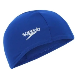 Шапочка для плавания Speedo Polyester Cap Junior, Blue Шапочка для плавания Speedo Polyester Cap Junior, Blue