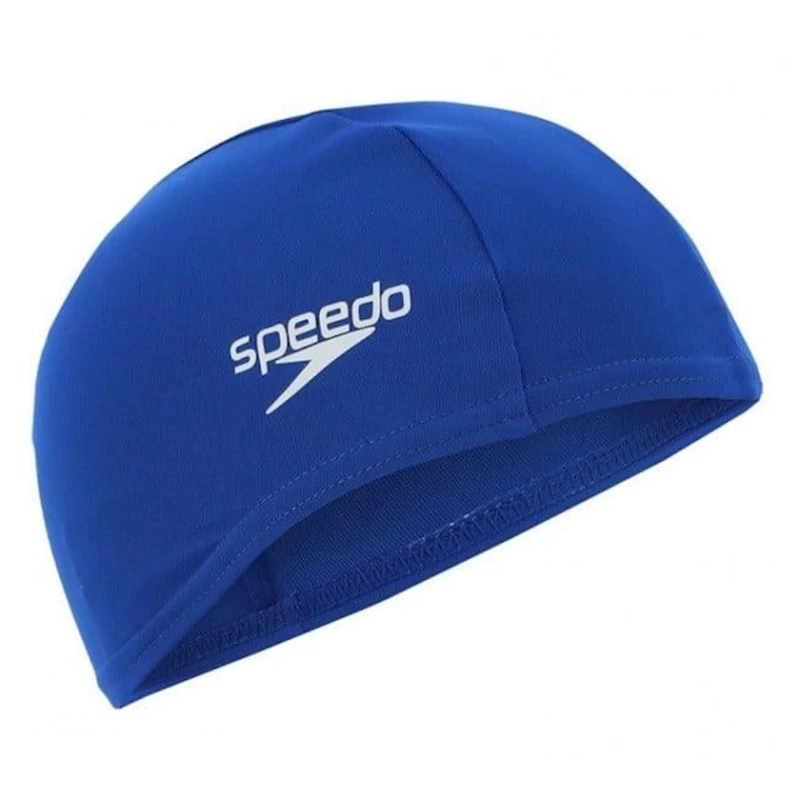 Üzgüçülük papağı Speedo Polyester Cap Junior, Blue Üzgüçülük papağı Speedo Polyester Cap Junior, Blue