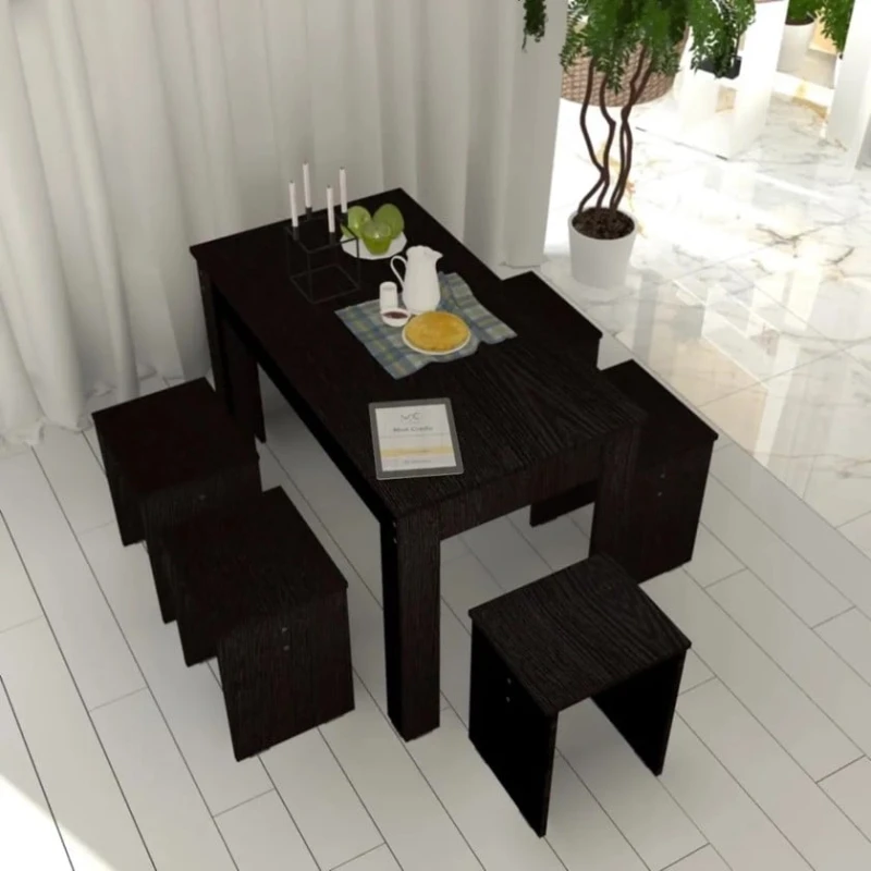 Стул Marina 3563_M25StulStolmaxiVen, ЛДСП, 45x35x35 см, коричневый Стул Marina 3563_M25StulStolmaxiVen, ЛДСП, 45x35x35 см, коричневый