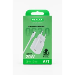 Зарядное устройство Gerlax 20W Fast Charger Set A7T