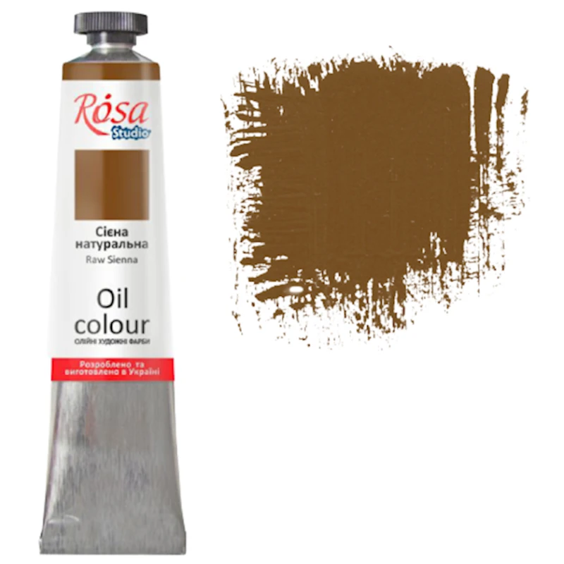 Масляная краска Rosa Studio 520 сиена натуральная, 60 мл Масляная краска Rosa Studio 520 сиена натуральная, 60 мл