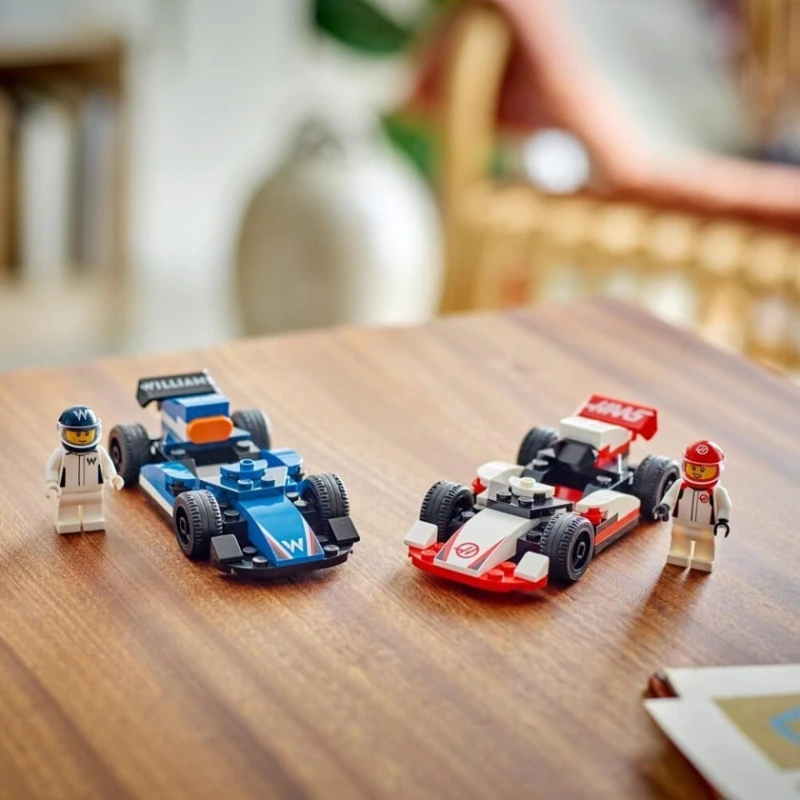 Конструктор LEGO City F1® Williams Racing & Haas F1® Race Cars 60464, 94 детали, от 4 лет