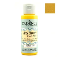 Краска матовая для стекла Cadence Very Chalky CG1338 Yellow 59 мл