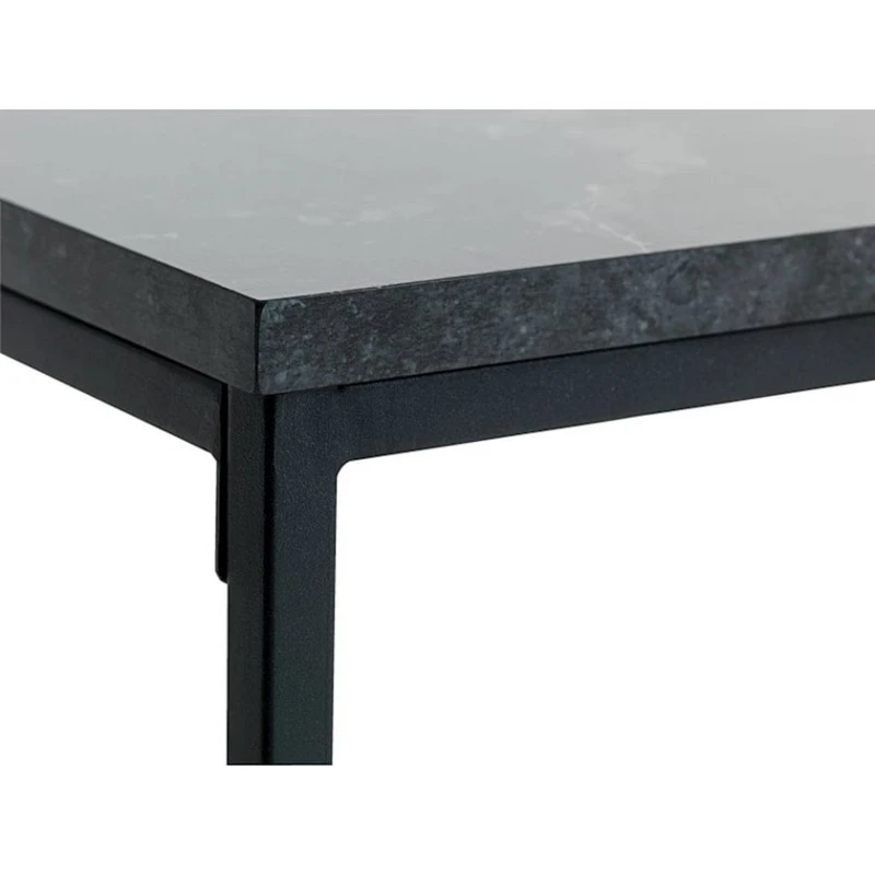 Журнальный стол JYSK Trosterud, 50x100x45 см, МДФ/меламин/металл, черный Журнальный стол JYSK Trosterud, 50x100x45 см, МДФ/меламин/металл, черный