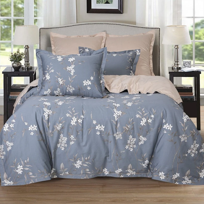 Комплект постельного белья Артпостель Арлет, пододеяльник 175x215 см, простыня 240x240 см, наволочка 50x70/70x70 см, двуспальный, мако-сатин, серый/бежевый Комплект постельного белья Артпостель Арлет, пододеяльник 175x215 см, простыня 240x240 см, наволочка 50x70/70x70 см, двуспальный, мако-сатин, серый/бежевый