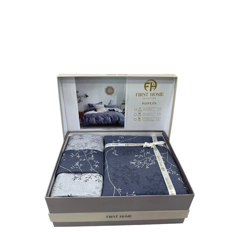 Yataq dəsti First Home SHA-0000579, güllər, 2 yorğan üzü 160x220 sm, mələfə 250x240 sm, yastıq üzü 50x70 sm 2 əd, ailəvi, pambıq, rəngbərəng Yataq dəsti First Home SHA-0000579, güllər, 2 yorğan üzü 160x220 sm, mələfə 250x240 sm, yastıq üzü 50x70 sm 2 əd, ailəvi, pambıq, rəngbərəng