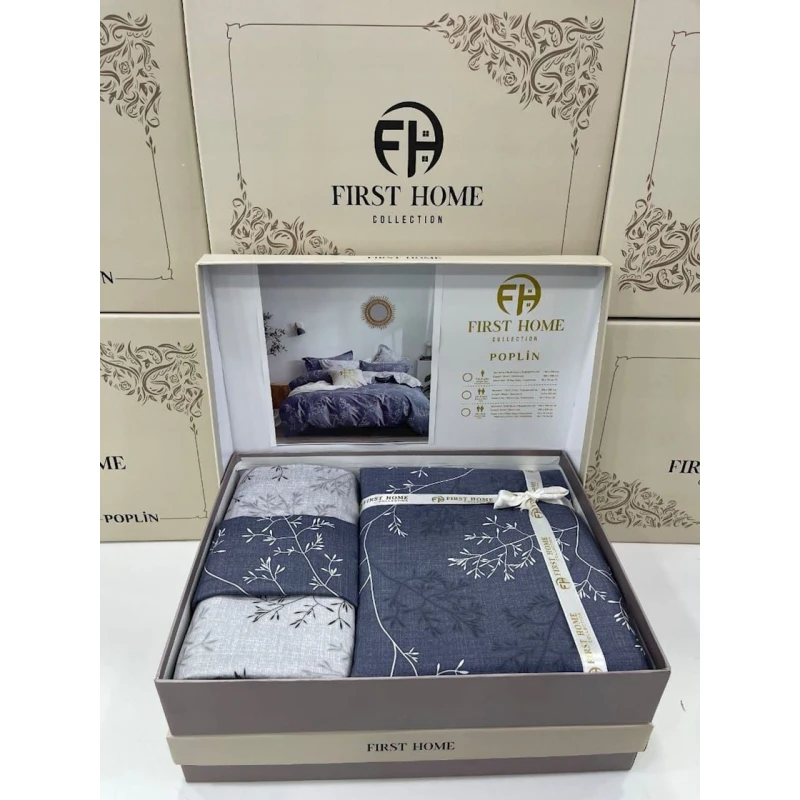 Yataq dəsti First Home SHA-0000579, güllər, 2 yorğan üzü 160x220 sm, mələfə 250x240 sm, yastıq üzü 50x70 sm 2 əd, ailəvi, pambıq, rəngbərəng Yataq dəsti First Home SHA-0000579, güllər, 2 yorğan üzü 160x220 sm, mələfə 250x240 sm, yastıq üzü 50x70 sm 2 əd, ailəvi, pambıq, rəngbərəng