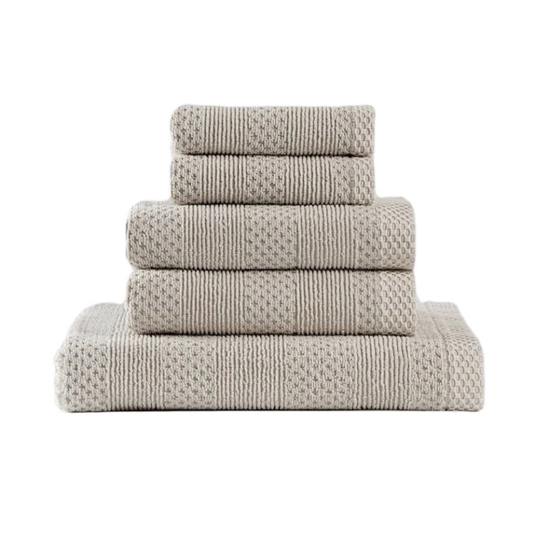 Полотенце банное Lasa Home B1, 70x140 см, хлопок, серый