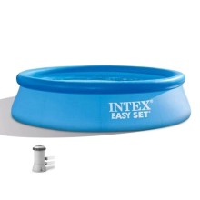 Şişmə hovuz İntex H28142NP, göy, 396x84 sm, 7290 l
