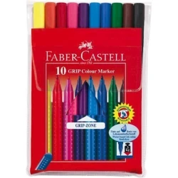 Набор фломастеров Faber Castell Grip 155310, 10 цветов