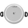 Кастрюля TVS Velvet, 7.6 л, 28 см, алюминий, серая Кастрюля TVS Velvet, 7.6 л, 28 см, алюминий, серая