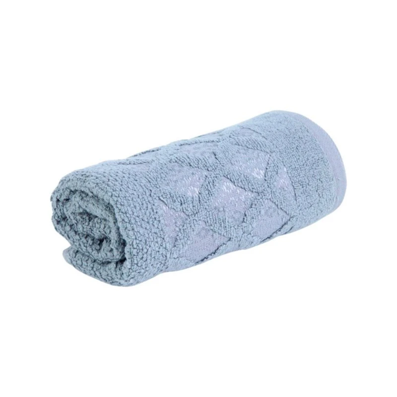 Полотенце для лица Owom Jakarlı 50x90 см, серое