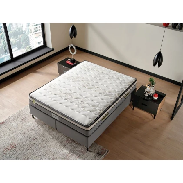 Матрас Istikbal Sleepwell Energy S, 160x200x27 см, белый Матрас Istikbal Sleepwell Energy S, 160x200x27 см, белый