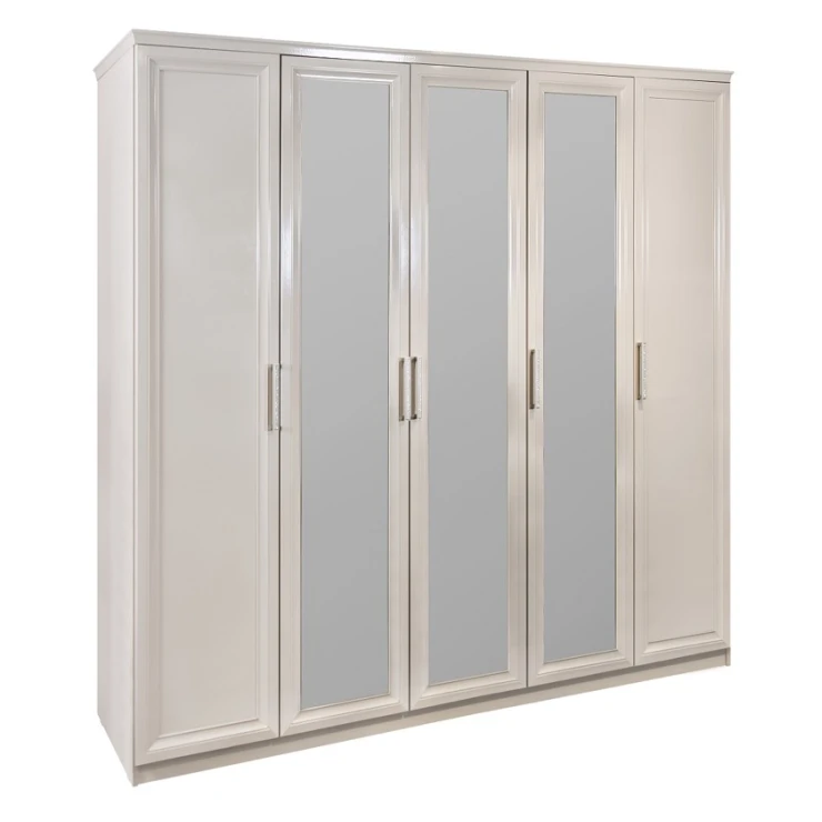 Шкаф Nonna, кремовый, 227.5x58x224.5 см Шкаф Nonna, кремовый, 227.5x58x224.5 см