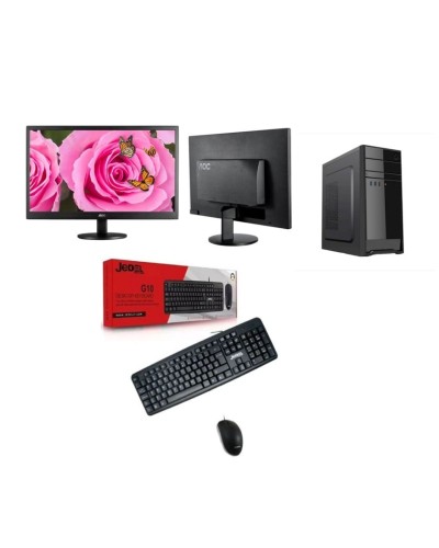 Masaüstü kompüter Set 20 Intel Core i5 3200 MHz (8GB RAM, 240GB SSD + 500GB HDD, 19