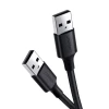 Кабель Ugreen US102 10309 USB 2.0 to USB 2.0 Black, 1 м Кабель Ugreen US102 10309 USB 2.0 to USB 2.0 Black, 1 м