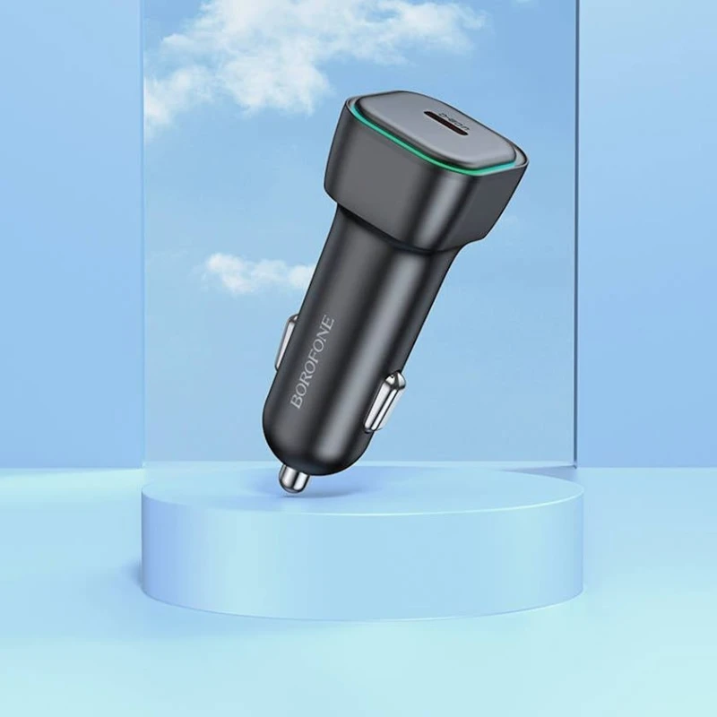 Автомобильное зарядное устройство Borofone BZ28 Black Автомобильное зарядное устройство Borofone BZ28 Black