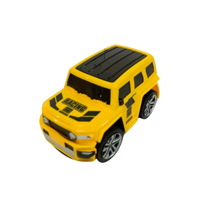 Radio ilə idarə olunan maşın Jeeptoys 001, sarı, 3-5 yaş