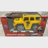 Radio ilə idarə olunan maşın Jeeptoys 001, sarı, 3-5 yaş