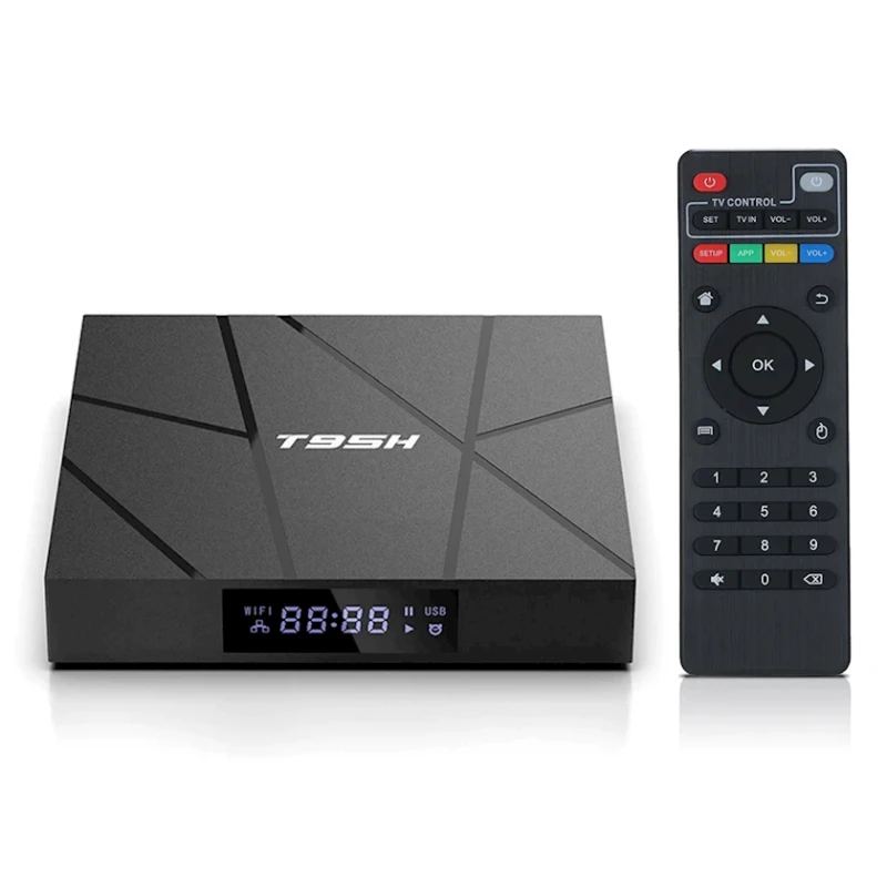 Телевизионная приставка Android Smart TV Box T95H 4/32Gb Allwinner H616 Quad core ARM Cortex-A53 Android 10.0