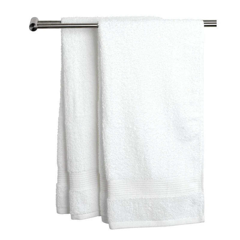 Полотенце банное JYSK Karlstad By Kronborg, 70x140 см, хлопок, белый Полотенце банное JYSK Karlstad By Kronborg, 70x140 см, хлопок, белый