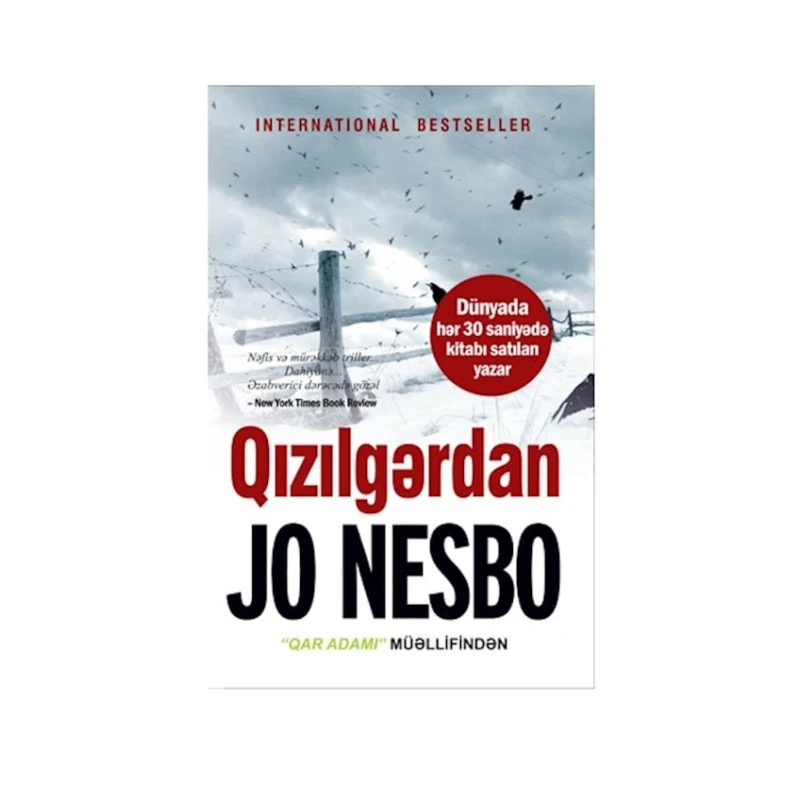 Kitab Qanun Nəşriyyatı Qızılgərdən, müəllif Jo Nesbo Kitab Qanun Nəşriyyatı Qızılgərdən, müəllif Jo Nesbo
