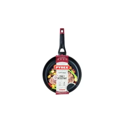 Tava Pyrex Optima, 26 sm, alüminium yapışmayan örtük ilə, rəng qara