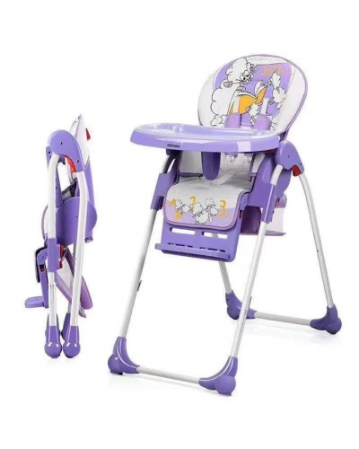 Uşaq oturacağı yedirmə üçün Baby Home YS01 Purple, bənövşəyi