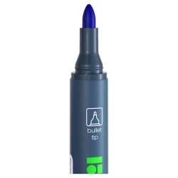 Маркер перманентный Berlingo Multiline PE300 пулевидный, 3 мм, синий