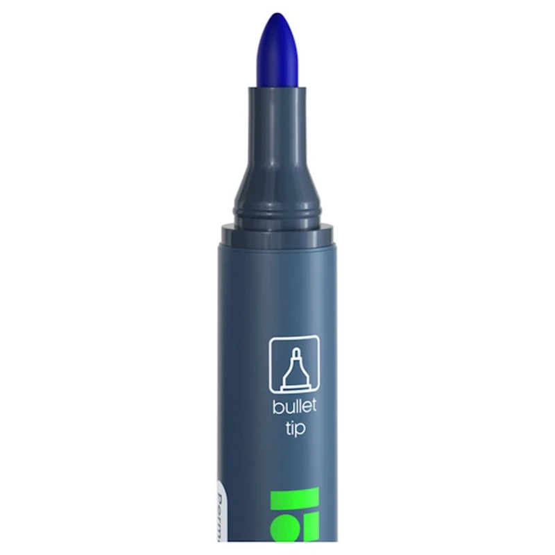 Маркер перманентный Berlingo Multiline PE300 пулевидный, 3 мм, синий Маркер перманентный Berlingo Multiline PE300 пулевидный, 3 мм, синий