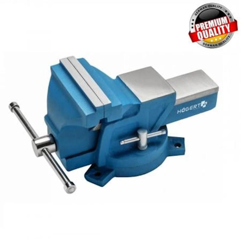 Слесарные тиски Högert HT3B611, 125 мм