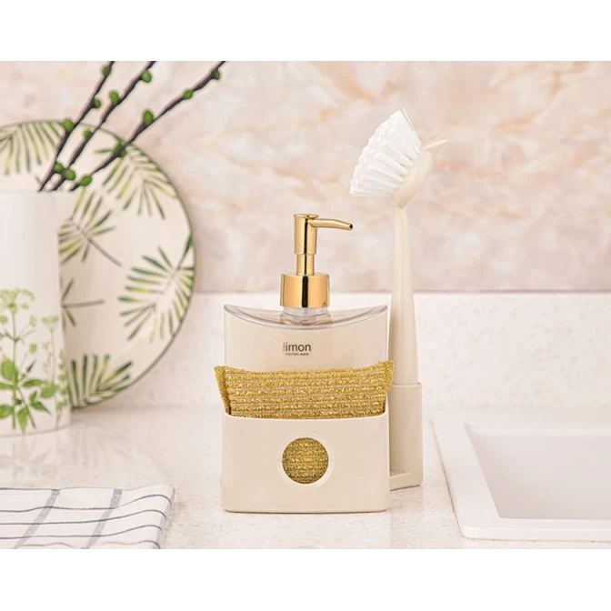 Кухонный диспенсер Limon OP814, 14x12.5x24 см, пластик, розовый Кухонный диспенсер Limon OP814, 14x12.5x24 см, пластик, розовый