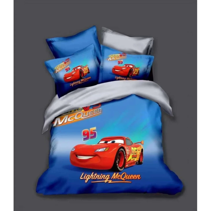 Комплект детского постельного белья MiraNova SF-491, пододеяльник 160х220 см, простыня 160х220 см, наволочки 50х70 см, разноцветный Комплект детского постельного белья MiraNova SF-491, пододеяльник 160х220 см, простыня 160х220 см, наволочки 50х70 см, разноцветный