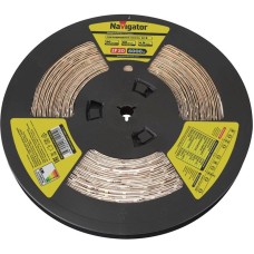 LED lent Navigator NLS-3528W60, 4.8Vt, IP20, 60əd/m, 12V, 50000x8x3mm, soyuğ ağ