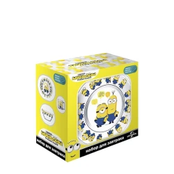 Qab-qacaq dəsti Осз Minyonlar 2, şüşə, 3 parça