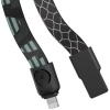Кабель USB Baseus Gold Collar lanyard Data Cable USB 2.4A, 85 см Pop Black