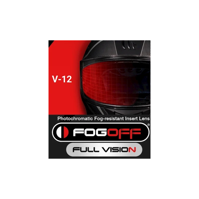 Линза MT Helmets Fogoff FOG002 Photochromatic Insert Lens For MT-V-12