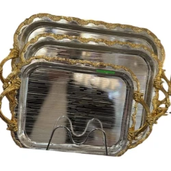 Набор прямоугольных подносов, 3 шт