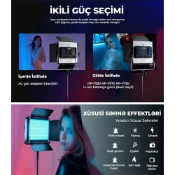 Осветитель светодиодный Neewer 660 Pro RGB II