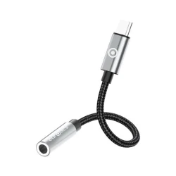 Кабель AUX Euroacs EU-P363 Type-C - 3.5 мм