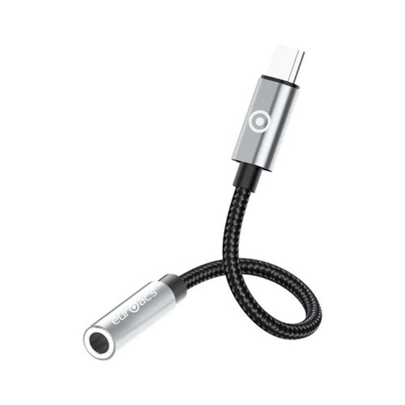 Кабель AUX Euroacs EU-P363 Type-C - 3.5 мм Кабель AUX Euroacs EU-P363 Type-C - 3.5 мм