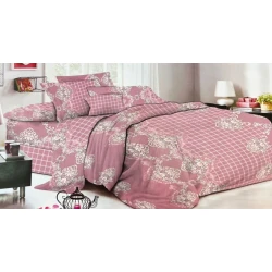 Комплект постельного белья MiraNova CTS-602, пододеяльник 200x220 см, простыня 220x240 см, 2 шт. наволочки 50x70 см, двуспальный, хлопок