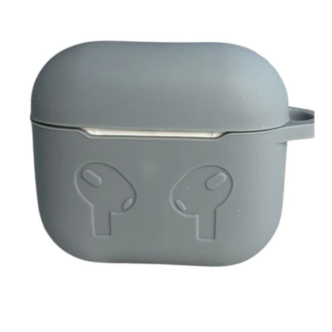 Чехол для наушников Airpods 3 Alo aks Silikon Gray