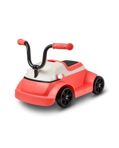 Uşaq diyirlənən maşını Mini Microlino, plastik, çəhrayı, 61x34 sm, 2+ yaş
