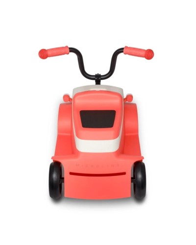 Uşaq diyirlənən maşını Mini Microlino, plastik, çəhrayı, 61x34 sm, 2+ yaş