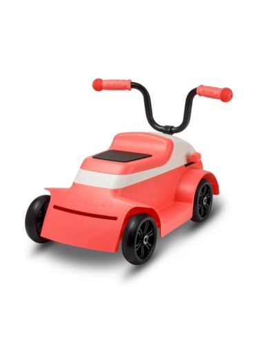 Uşaq diyirlənən maşını Mini Microlino, plastik, çəhrayı, 61x34 sm, 2+ yaş